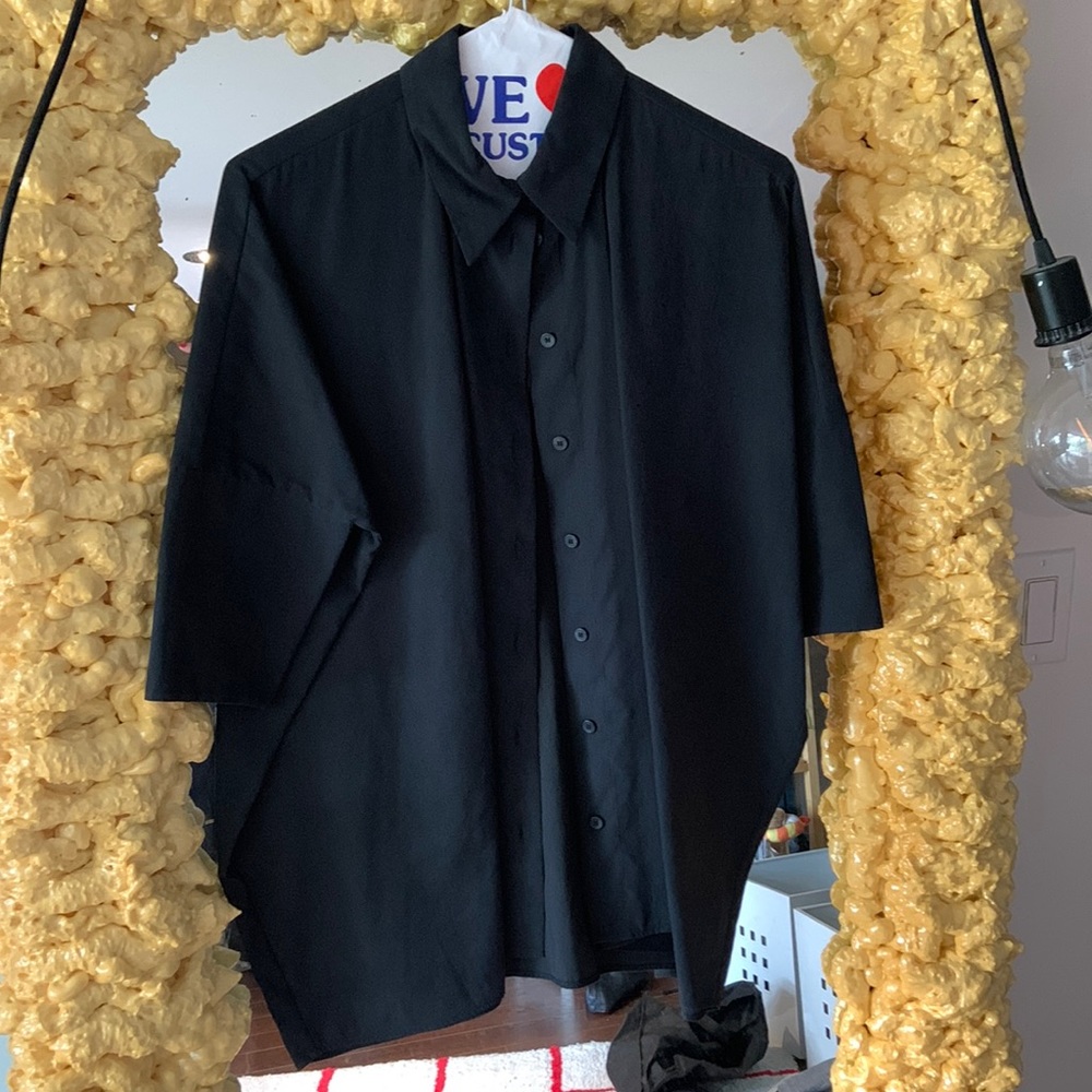 MM6 short sleeve button up, size M